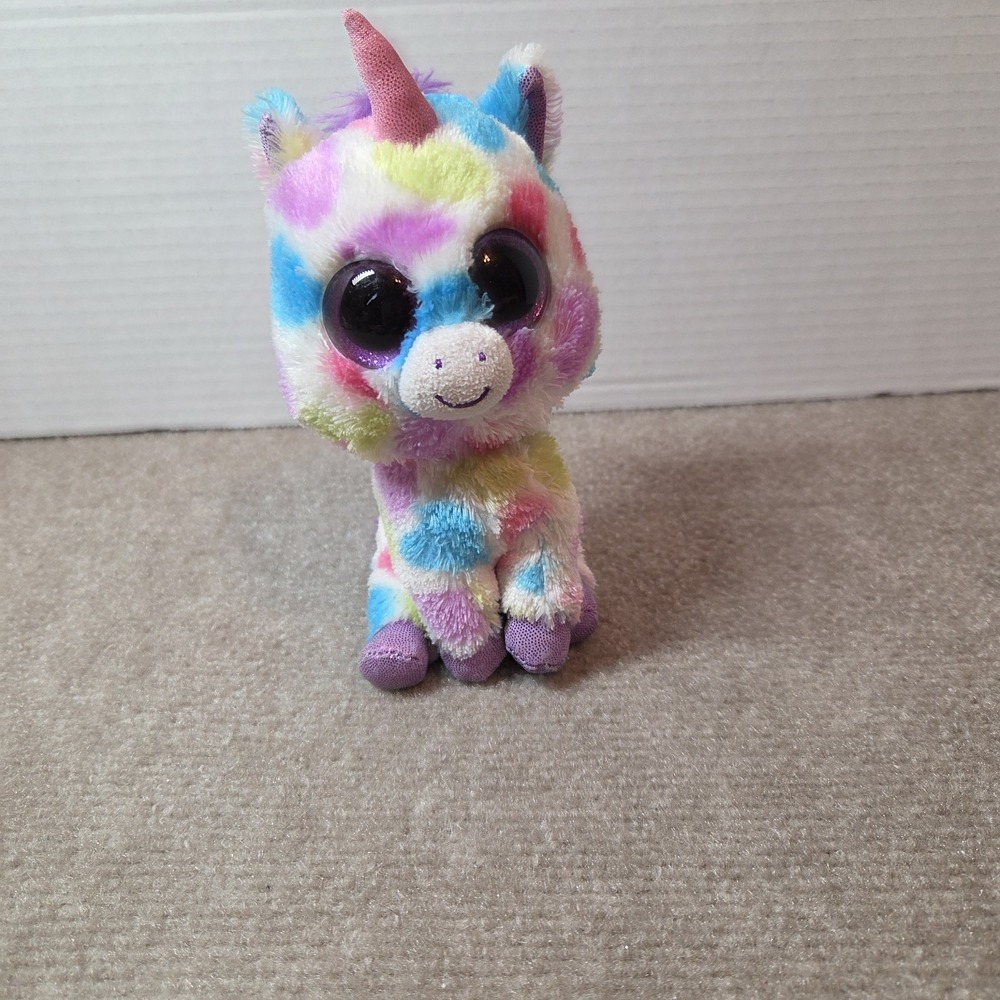 Ty Beanie Boos 6" WISHFUL the Unicorn Stuffed Animal Plush